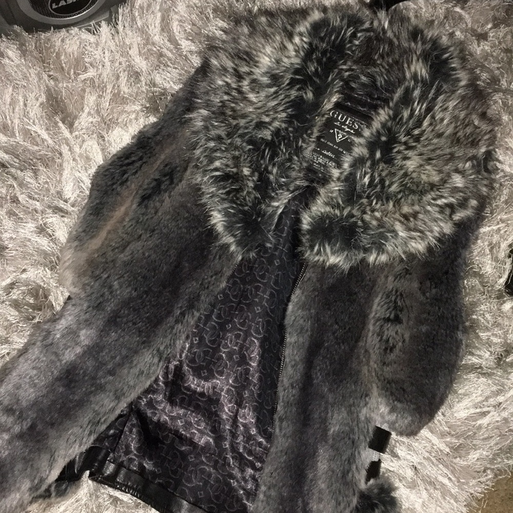 Fur vest by GUESS
